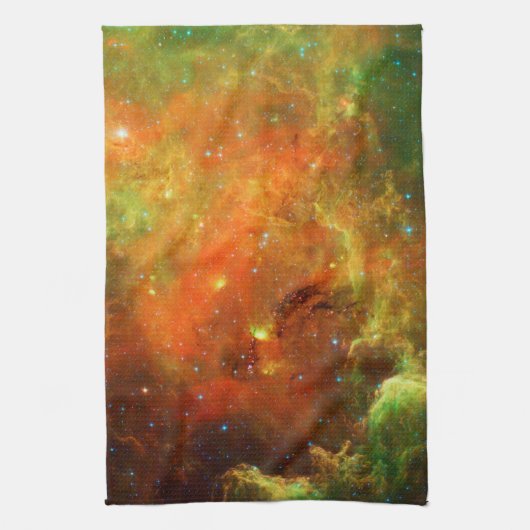 北米星雲 キッチンタオル (縦)
