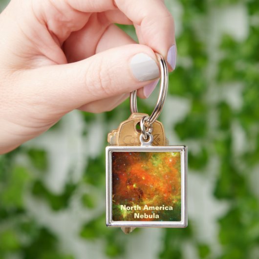 北米星雲 キーホルダー (手)