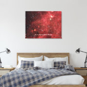 北米星雲 赤外線 キャンバスプリント (インサイチュ (寝室))