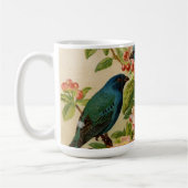 北米産の鳥 | Gustav Mtzel コーヒーマグカップ (左)
