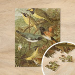 北米産の鳥 | Gustav Mtzel ジグソーパズル<br><div class="desc">1891年の著書『Die Nordamerikanische Vogelwelt』(北アメリカの鳥の世界)からドイツのアーティストGustav Mtzelによるイラストレーション。この本は、ハインリッヒ・ニューリングが遭遇した、あるいは遭遇した北米の鳥の各々について読説明している。本の内容は図解入りの、写真付きの、ワシントンのスミソニアン大学と国立博物館のロバート・リッジウェイ教授、ライプツィヒのゲーリング教授、ベルリンの学術的に訓練されたアーティストのグスタフ・ミュッツェルによって美しい。デザインツールを使用してイメージのカスタム文字を追加したり、イメージをカスタマイズする。</div>