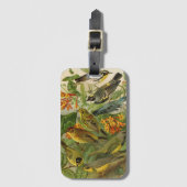 北米産の鳥 | Gustav Mtzel ラゲッジタグ (正面縦)