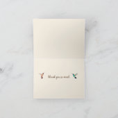 北米産ハミングバード カード (内部)