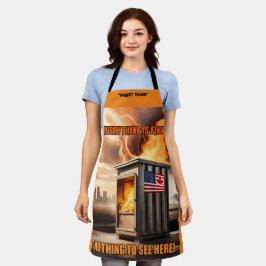 北米統一：立ち上がる煙 エプロン