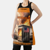 北米統一：立ち上がる煙 エプロン (インサイチュ)