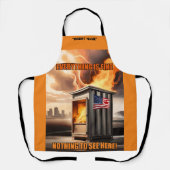 北米統一：立ち上がる煙 エプロン (正面)