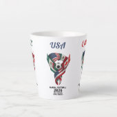 北米2026グローバルサッカー カフェラテマグ (正面)