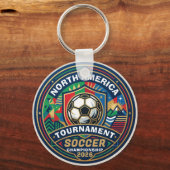 北米2026サッカー大会 キーホルダー (正面)