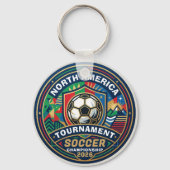 北米2026サッカー大会 キーホルダー (裏面)