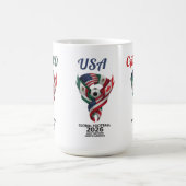 北米2026 FIFAワールドカップ コーヒーマグカップ (中央)
