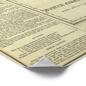 北米6 ポスター (角)