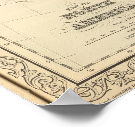 北米8 ポスター (角)