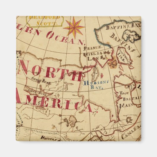 北米8 マグネット (正面)