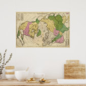 北米、アジア ポスター (キッチン)