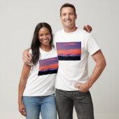 北米,アメリカ合衆国,オレゴン州,スリーシスターズ山 Tシャツ (ユニセックス)
