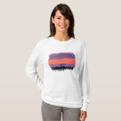 北米,アメリカ合衆国,オレゴン州,スリーシスターズ山 Tシャツ (正面フル)