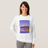 北米,アメリカ,アラスカ州,デナリ国立公園,ワンダーレイク,山 Tシャツ (正面フル)