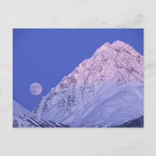 北米、アメリカ、アラスカ、ナイク川、 ポストカード (正面)