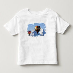 北米,アメリカ,コロラド州,クリステッド・バッテ山 トドラーTシャツ