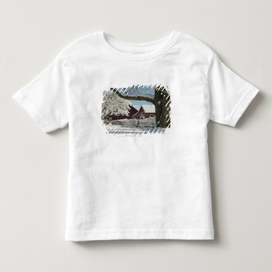 北米,アメリカ,ワシントン州,ウィドビー島. 2 トドラーTシャツ (正面)