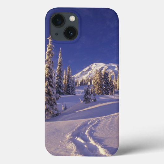 北米,アメリカ,ワシントン州,レイニアー山国立公園,スノーシュー Case-Mate iPhoneケース (裏面)