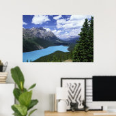 北米、カナダ、アルバータ、ジャスパー6 ポスター (ホームオフィス)