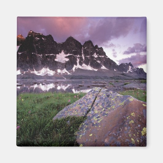 北米、カナダ、アルバータ、ジャスパー マグネット (正面)