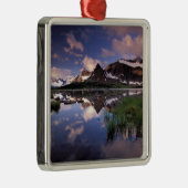 北米，カナダ，アルベルタ，ジャスパー4 メタルオーナメント (右)