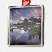 北米，カナダ，アルベルタ，ジャスパー4 メタルオーナメント (左)