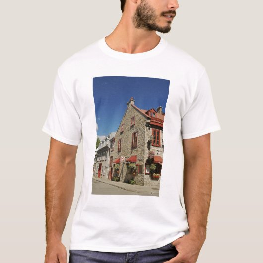北米, カナダ, ケベック州, 旧ケベックシティ Tシャツ (正面)
