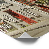 北米、カナダ、ケベック、オールドケベック市。 ポスター (角)