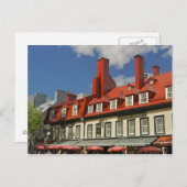 北米、カナダ、ケベック、オールドケベック市。3 ポストカード (正面/裏面)