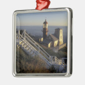 北米、カナダ、ケベック、ガスペ半島2 メタルオーナメント (左)