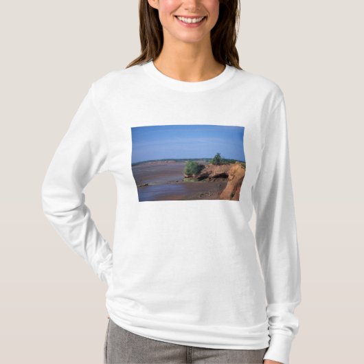 北米, カナダ, ノバスコシア州, 経済, 湾 Tシャツ (正面)