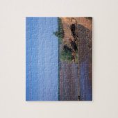 北米、カナダ、ノヴァスコシア、エコノミー、ベイ ジグソーパズル (縦)