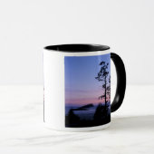 北米、カナダ、バンクーバー島、樹木 マグカップ (正面右)