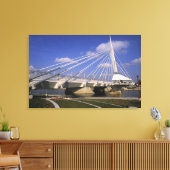 北米、カナダ、マニトバ、ウィニペグ、 キャンバスプリント (インサイチュ (リビング))