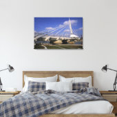 北米、カナダ、マニトバ、ウィニペグ、 キャンバスプリント (インサイチュ (寝室))