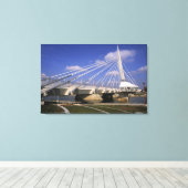 北米、カナダ、マニトバ、ウィニペグ、 キャンバスプリント (インサイチュ (ウッドフロア))