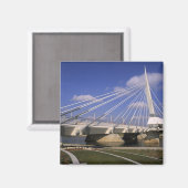 北米、カナダ、マニトバ、ウィニペグ、 マグネット (正面/裏面)