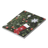 北米。ツリー上のクリスマスの装飾。5 ノートパッド (回転)