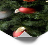 北米。ツリー上のクリスマスの装飾。5 ポスター (角)