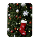 北米。ツリー上のクリスマスの装飾。5 マグネット (縦)