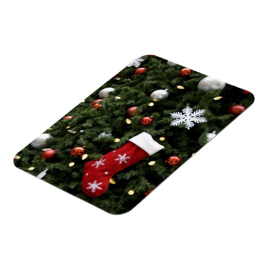 北米。ツリー上のクリスマスの装飾。5 マグネット (左側)