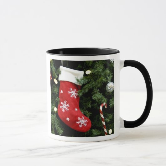 北米。ツリー上のクリスマス飾り。3 マグカップ (右)