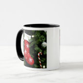 北米。ツリー上のクリスマス飾り。3 マグカップ (正面左)