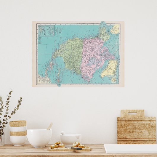 北米 ポスター (キッチン)