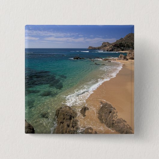 北米、メキシコ、バハ·カリフォルニア·スール 缶バッジ (正面)