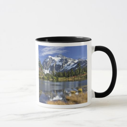 北米, ワシントン州, カスケード山脈。シュクサン山 マグカップ (右)