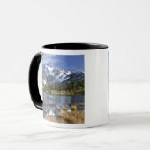 北米, ワシントン州, カスケード山脈。シュクサン山 マグカップ (正面左)